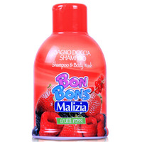 玛莉吉亚（MALIZIA）棒棒糖二合一洗发沐浴露（草莓甜香）500ml洗沐二合一儿童成人(意大利原装进口)