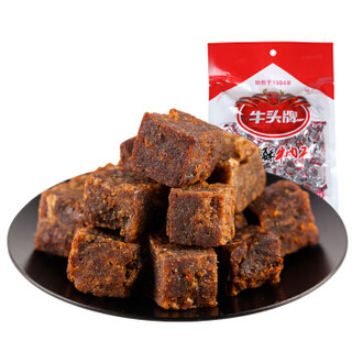 牛头牌  牛肉粒  休闲零食 麻辣香酥颗粒牛肉干85g