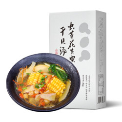 龙江人家 虫草花芡实干贝煲汤81g 靓汤炖品组合食材 *2件