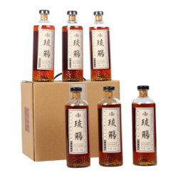 塔牌黄酒 琉觴 出口特型 半甜型黄酒 410ml*6瓶 整箱装 *2件