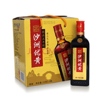 沙洲优黄 黄酒 精品五年陈黄酒 半干型 510ml*6瓶 整箱装