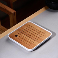 澜扬 简约茶盘 方形 20cm 2色可选