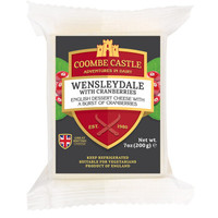 酷币城堡（COOMBE CASTLE）蔓越莓文迪干酪块 200g 英国进口 原制奶酪/芝士