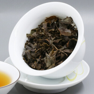 馥易昌 茶叶  湖南安化黑茶  小千两花卷茶 百两茶饼  150g礼盒