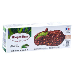 Häagen·Dazs哈根达斯 抹茶扁桃仁口味 脆皮冰淇淋 69g *6件