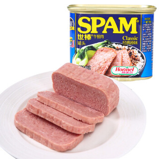 世棒（SPAM）经典原味340g 午餐肉 罐头 泡面搭档 涮火锅 烧烤 火鸡面搭档 部队锅食材