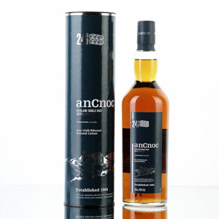 安努克（anCnoc）洋酒 24年 苏格兰威士忌 单一麦芽 700ml