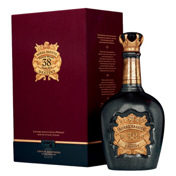 皇家礼炮royalsalute洋酒38年苏格兰威士忌700ml