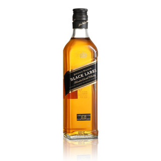 尊尼获加（Johnnie Walker）洋酒 威士忌 黑方 黑牌 调配型苏格兰威士忌 200ml