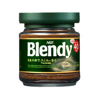 AGF Blendy 中度烘焙 原味 冰水速溶黑咖啡 80g