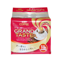 日本原装进口keycoffee滤挂式咖啡甘香摩卡综合挂耳咖啡126g（7g×18袋）
