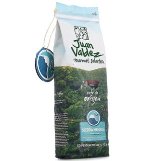 哥伦比亚原装进口 胡安帝滋Juan Valdez 雪山美式单品精品黑咖啡豆500g
