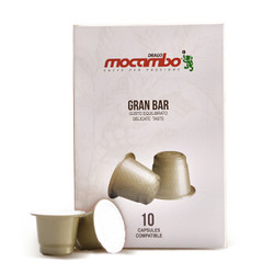 Drago Mocambo德拉戈莫卡波 德国进口黄金条胶囊咖啡5g*10粒*2件