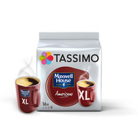 Tassimo胶囊咖啡 麦斯威尔 美式醇香咖啡 16杯/盒