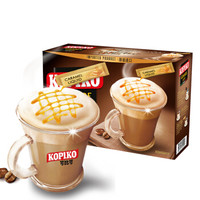 88VIP：可比可 KOPIKO 可比可速溶咖啡拿铁咖啡384g*3盒三合一咖啡