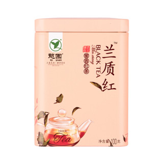 憩园 茶叶 蜜香小叶红茶 特级工夫红茶 兰质红100g