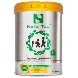 Natur Top 诺崔特（Natur Top）澳洲原装进口 儿童及青少年学生成长高钙奶粉 含DHA/叶黄素/无蔗糖调制牛奶粉900g*1罐装