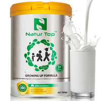 Natur Top 诺崔特（Natur Top）澳洲进口儿童成长高钙无蔗糖DHA叶黄素青少年学生奶粉900g*1罐