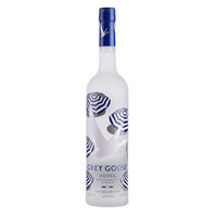 灰雁（Grey Goose）洋酒  法国原味伏特加昆汀·蒙格南法插画限量版  750ml