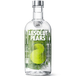 ABSOLUT VODKA 绝对伏特加 洋酒 苹果梨味 700ml  