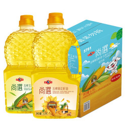 多力尚选葵花籽油+玉米油6.18L( 3.09L*2)压榨食用油 *2件+凑单品