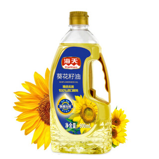 海天 食用油 压榨一级 非转基因 葵花籽油900ml