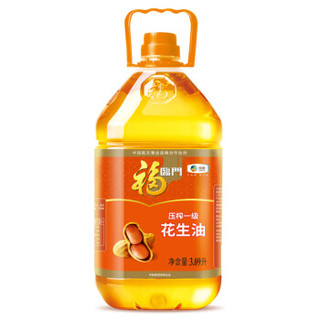 福临门 食用油 压榨一级花生油3.09L 中粮出品 *2件