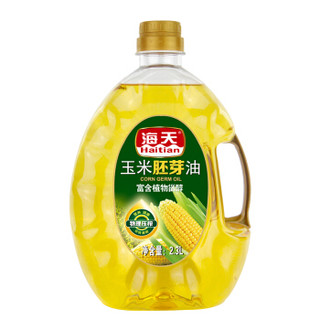 海天 食用油 压榨一级 非转基因 玉米油2.3L