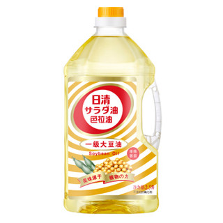 京东PLUS会员：NISSIN 日清食品 日清 非转基因 色拉油一级大豆油 2.5L