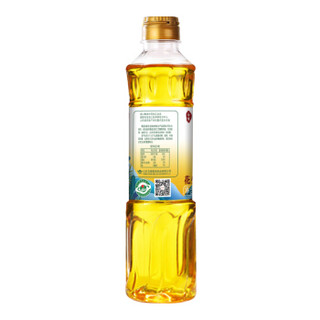 玉皇  古法物理压榨一级花生油 500mL 山东老字号 食用油