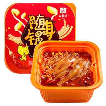 Da Long Yi 大龍燚 自助小火锅速食麻辣烫火锅粉 （盒装 、麻辣味 、280g）