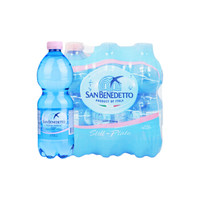 意大利进口 圣碧涛（San Benedetto） 天然矿泉水 500ml*6 （新老包装交替发货）