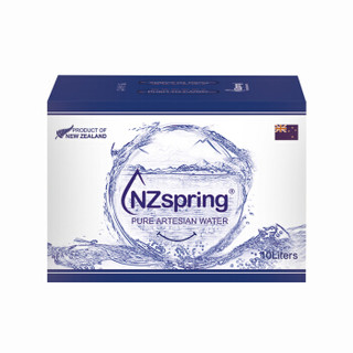 NZspring溪蓝清泉全家水 新西兰原装进口饮用水10L