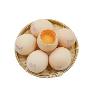 粟园 5A级鲜鸡蛋 48枚 天然谷物喂养小粉蛋 家庭精选装