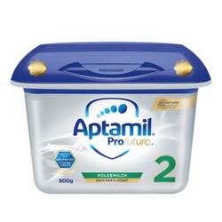 Aptamil 爱他美 白金版 婴儿奶粉 2段 800g 4盒装 *2件