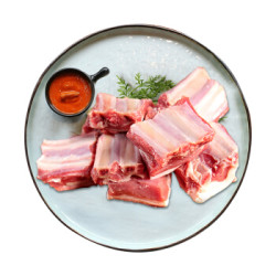 额尔敦 羊排块400g/盒 内蒙锡盟国产羊肉生鲜 羊排骨 羊排肉