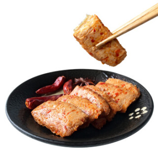 商品口水族 休闲零食 素肉 素牛排卤香味25g