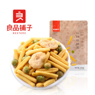 良品铺子 什锦脆脆面 干吃面 掌心脆 休闲零食小吃 100g