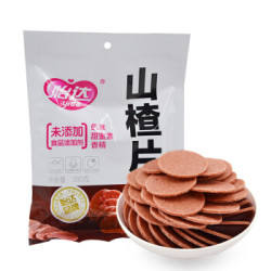 怡达 蜜饯果脯 山楂饼 山楂片380g/袋 *18件