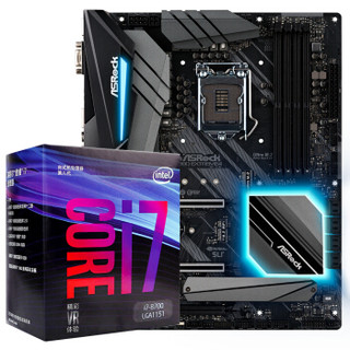 ASRock 华擎 Z390 Extreme4 主板+英特尔（Intel） i7 8700K 板U套装