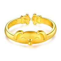 六福珠宝 GMGTBR0015 戒指 (2.1-3g、12号、金色)