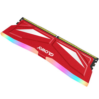 GLOWAY 光威 深渊系列 DDR4 3000MHz RGB 台式机内存 灯条 红色 16GB