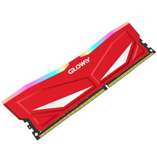 GLOWAY 光威 深渊系列 DDR4 3000MHz RGB 台式机内存 灯条 红色 16GB
