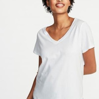 OLD NAVY 409748 女士V领短袖T恤