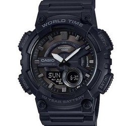 CASIO 卡西欧 AEQ110W-1BV 男子运动腕表 