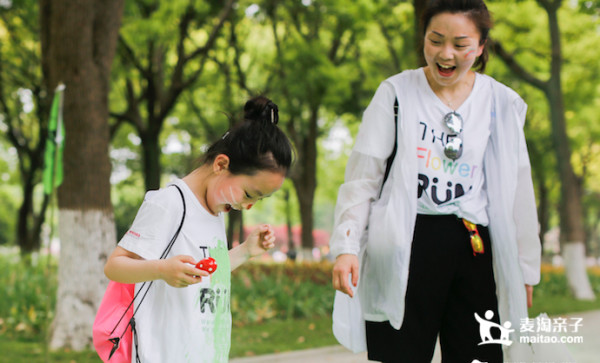 五一家庭日 上海 THE FLOWER RUN 鲜花彩跑
