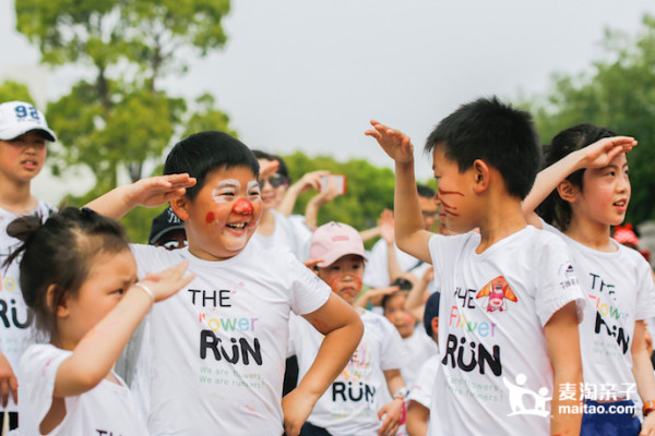 五一家庭日 上海 THE FLOWER RUN 鲜花彩跑