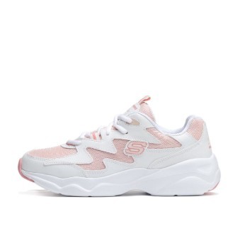 skechers 斯凯奇 dlites airy 88888105 女款运动鞋 白/珊瑚粉 36
