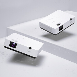 deli 得力 DPS-W435 投影仪 (白色、USB,U盘等、1280X800dpi、商用型、3500、有线同屏、30-300英寸)