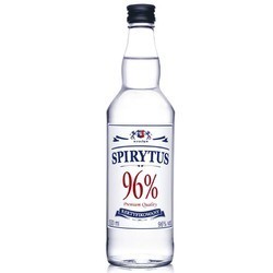 Spirytus 生命之水 伏特加 96度 500ml *3件